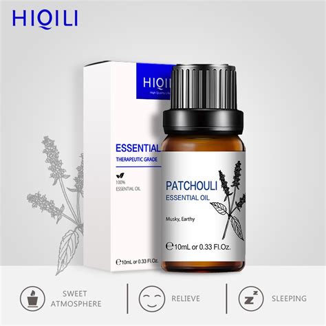 Hiqili Patchouli Essential Oil 100 Natural Plant Treatment Level