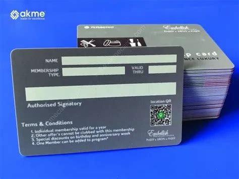 Plastic Rectangular Pre Printed Contactless Card At Rs Piece In