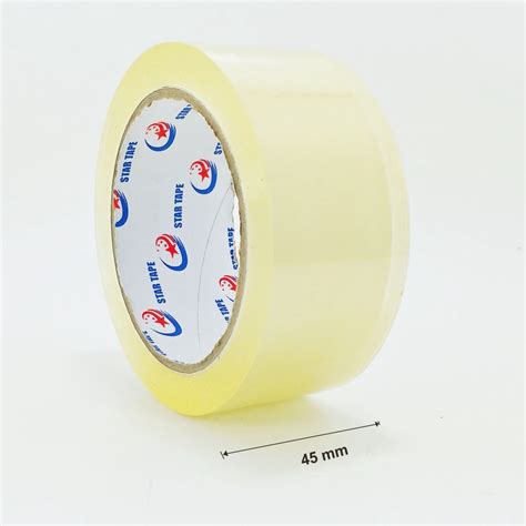 Jual Lakban Bening Clear Solatip Tape Solasi Ban Selotip Mm X