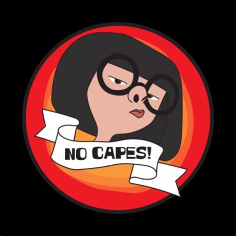 The Incredibles - No Capes! - The Incredibles - Mask | TeePublic