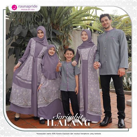 Jual Sarimbit Ilalang Purple Rauna Shopee Indonesia