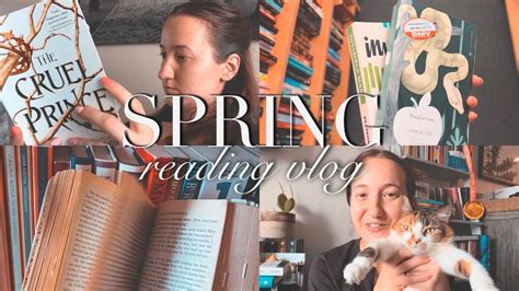 Spring Reading Vlog Reading Slumps Running Book Haul YouTube