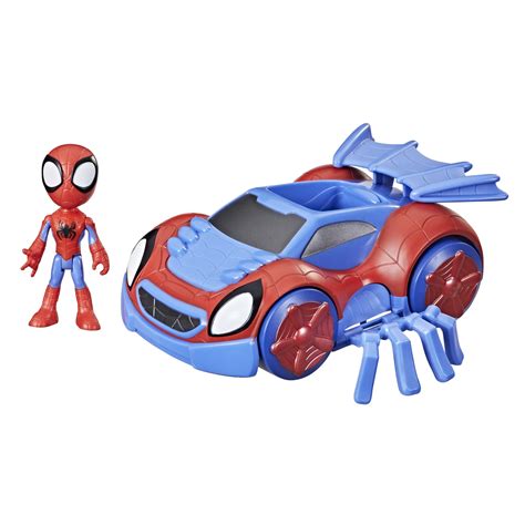 Buy Spider-Man Marvel Spidey And His Amazing Friends Change 'N Go Web Crawler And Spidey Action ...