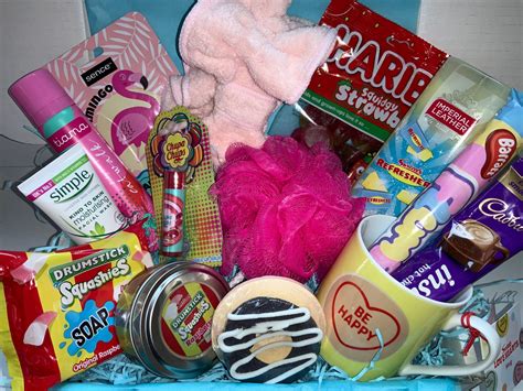 Girls Teen Birthday Pamper Hamper T Box Set Care Pack For Etsy