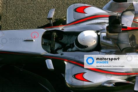 Fernando Alonso Esp Mclaren Mercedes Mp Made His Debut For The