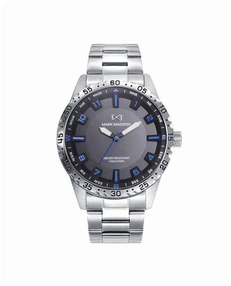 Reloj De Hombre Mark Maddox Mission Blue Miralles Ar Valo Joyeros