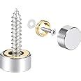 Amazon Uxcell Mirror Screws Decorative Caps Cover Nails Polished