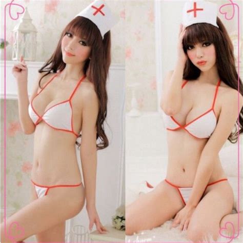 FINETOO Set Bra Sexy Lingerie G String Model Cosplay Suster Lingerie Cosplay Sexy Hot Lazada