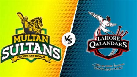 Lahore Qalandar Vs Multan Sultan Lq Vs Ms Head To Head Record Psl