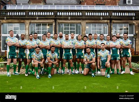 Cook Islands Rugby League World Cup 2021 Squad Pictured At Their Base