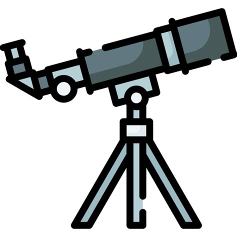 Telescope Special Lineal Color Icon