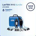 Cable Certifier Lantek Iv S Tester For Copper Fiber Data Cable