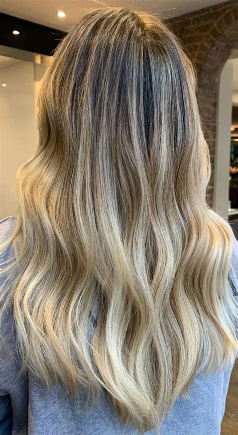 Subtle Hair Colour Ideas For A Sun Kissed Glow Ombre Beige Blonde