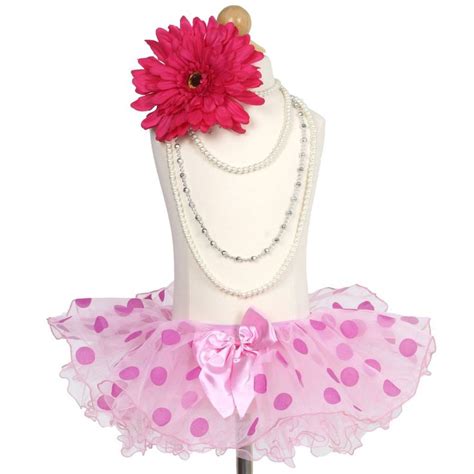 Fluffy Pink And Fushia Polka Dots Girls Tutu Skirt S Tutus For Girls