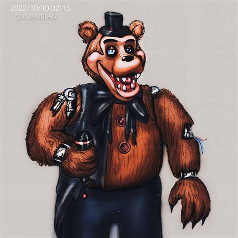 Dibujo De Withered Freddy Versi N Realista Fnaf Amino Espa Ol