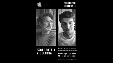 Esteban Rodríguez Alzueta Excedente y violencia Encuentro