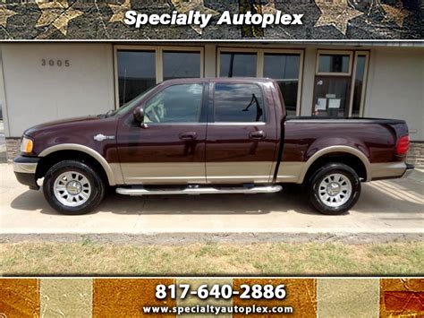 Used 2003 Ford F 150 King Ranch Supercrew 2wd For Sale In Arlington Dallas Fort W Tx 76011