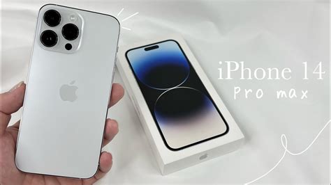 🍎iphone 14 Pro Max Silver Aesthetic Unboxing Accessories Asmr Youtube