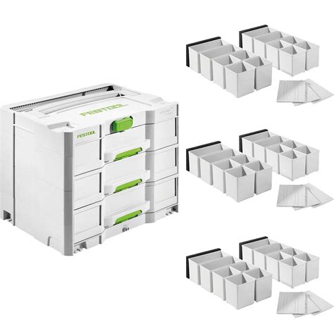 Festool Sys Tl Sort Systainer Box Grey Buy Online In