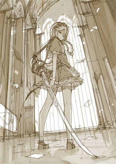 Perspective Art Anime Poses Reference Concept Art Characters