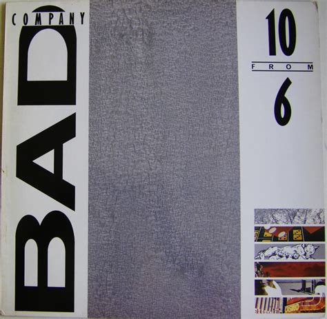 Bad Company 10 From 6 1985 Vinyl Discogs