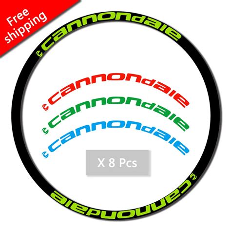 Mtb Rim Set Stickers Decals Of Mountain Bike Cycicle Two Wheel Set For