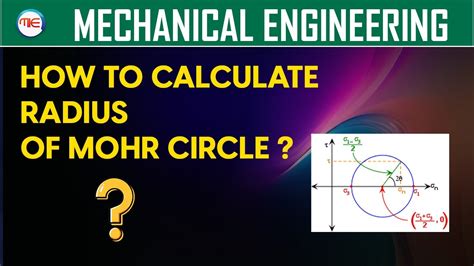 How To Calculate Radius Of Mohr Circle YouTube