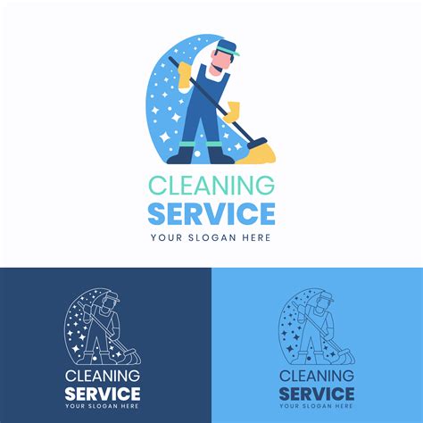 Logotipo De Servicios De Limpieza De Casas