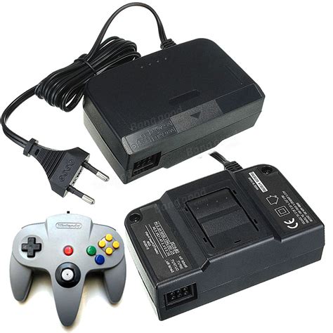 Eu Plug Wall Charger Acdc Adapter Power Supply For Nintendo 64 N64