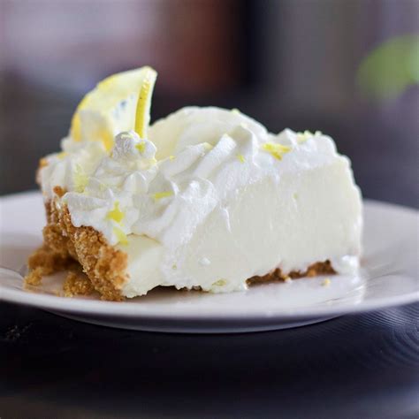 Perfect Lemon Cream Pie Recipe Homemade Food Junkie