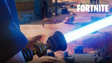 Lightsaber-style pickaxe may soon arrive to Fortnite