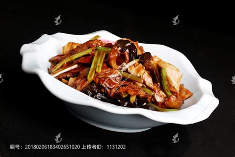 爆三样中国菜系食品餐饮摄影素材汇图网