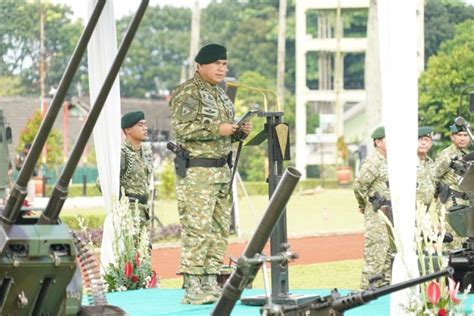 Pangdivif 2 Kostrad Pimpin Acara Tradisi Laporan Korps Dan Upacara