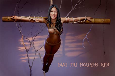 Mai Thi Nguyen Kim In Shibari MyCelebrityFakes