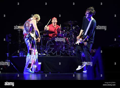 Miami Fl Usa 29th Apr 2017 Flea Chad Smith And Josh Klinghoffer Of The Red Hot Chili