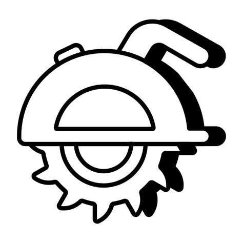 Editable Design Icon Of Circular Saw 25838894 Vector Art At Vecteezy