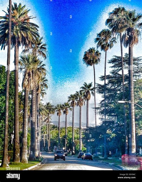 Hollywood boulevard los angeles road hi-res stock photography and ...