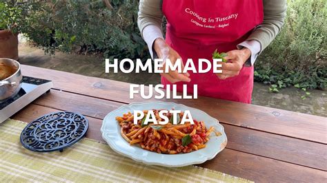 Learn How To Make Fusilli Pasta YouTube