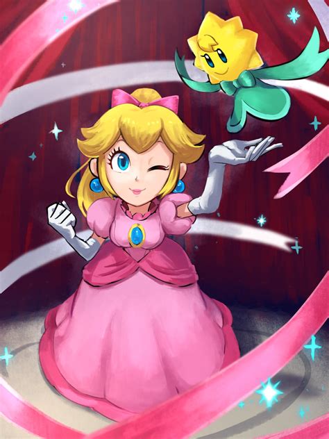 Princess Peach And Stella Mario And 1 More Drawn By Ya Mari 6363