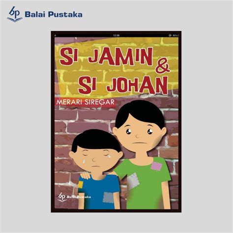 Original Si Jamin Dan Si Johan Karya Merari Siregar Balai Pustaka Buku