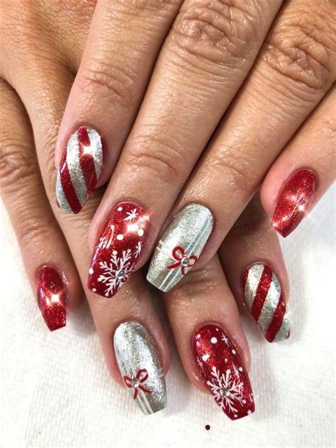 Christmas Nail Art Idea Christmas Nail Art Easy Xmas Nail Art Cute