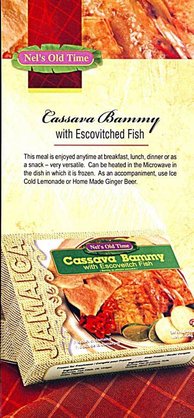 Cassava Bammy with Escovitched fish,Jamaica price supplier - 21food