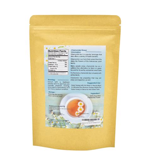 Chamomile Tea 60 Teabags 3 2oz Krittiya Garden World