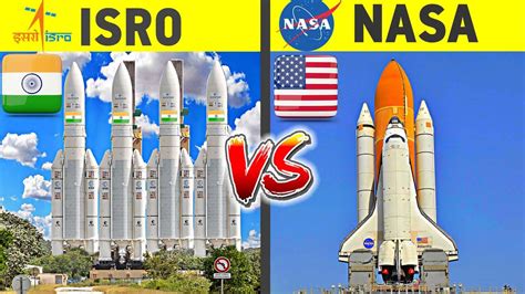 Isro Vs Nasa Space Agencies Compare In Hindi 2022 Youtube