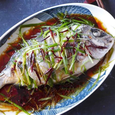 Steamed Fish the Chinese Way 清蒸鱼 Red House Spice