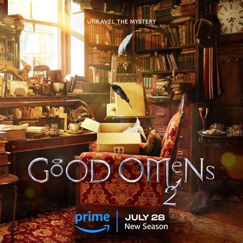 New Good Omens Season 2 Poster Peeks Into Aziraphale S Bookshop