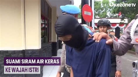 Gegara Cekcok Urusan Ekonomi Suami Di Kuningan Siram Wajah Istri Pakai