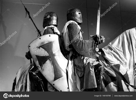 Knights Templar armor — Stock Photo © celiafoto #146105769