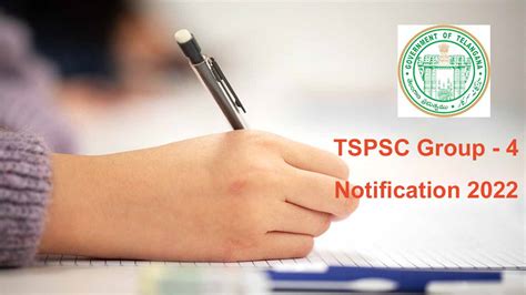 TSPSC Group 4 Recruitment Notification 2022 Information