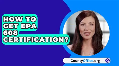 How To Get EPA 608 Certification CountyOffice Org YouTube